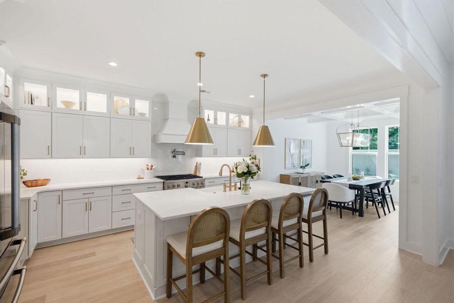Furnished interior view inside a new home in , Mount Pleasant (Image 52).