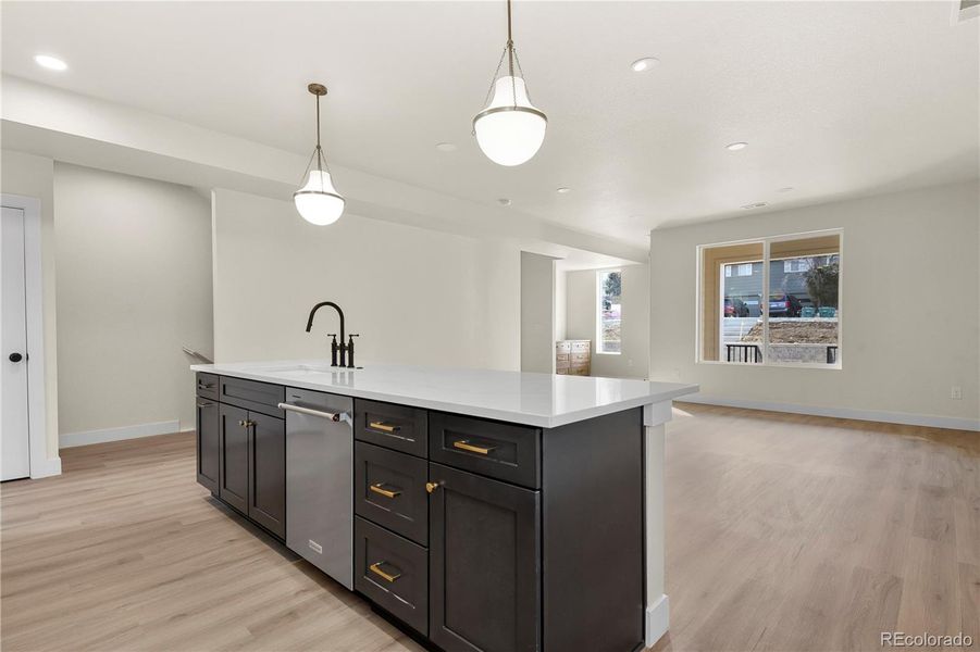 Furnished interior view inside a new home in , Colorado Springs (Image 14).