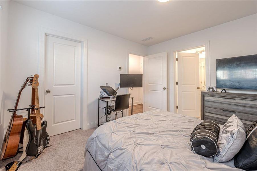 Furnished interior view inside a new home in , Suwanee (Image 35).