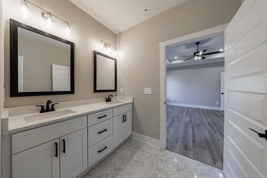 Furnished interior view inside a new home in , Carrollton (Image 16).