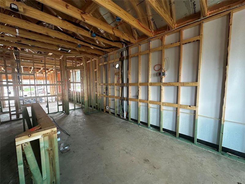 In-progress construction of a new home in Berry Creek Highlands, Georgetown, TX (Image 24).