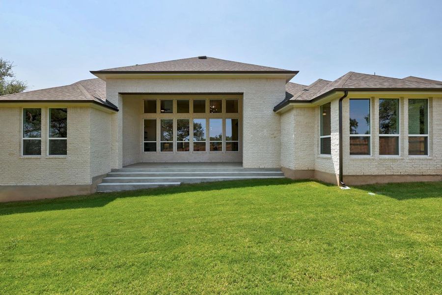 Exterior details and patio area of a home in Parkside On The River, Georgetown (Image 3). Exterior details and patio area of a home in Parkside On The River, Georgetown (Image 3).