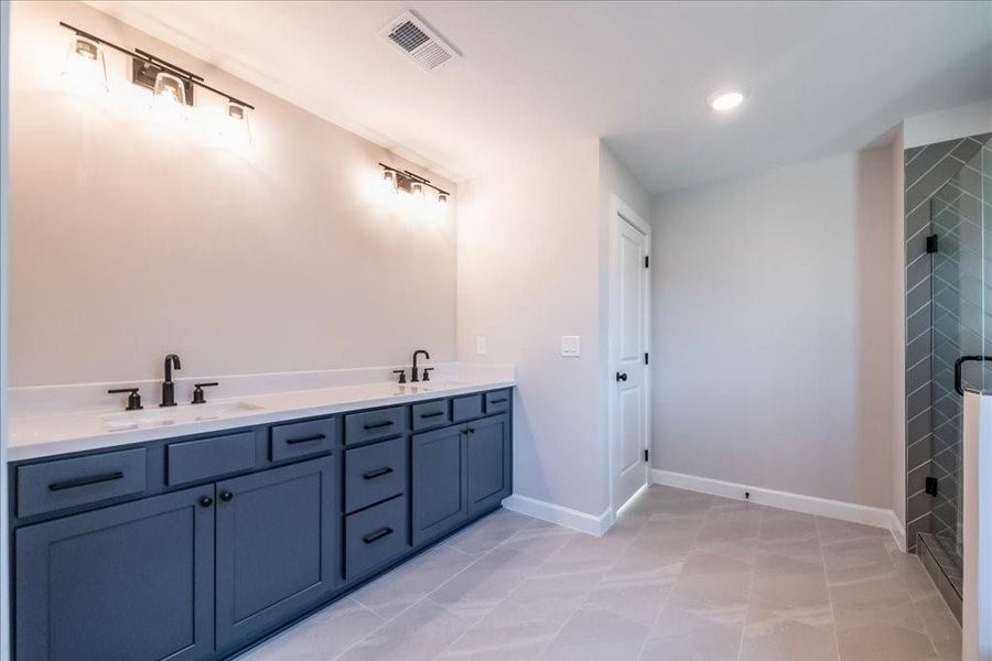 Furnished interior view inside a new home in Autumn Brook, Canton (Image 17).