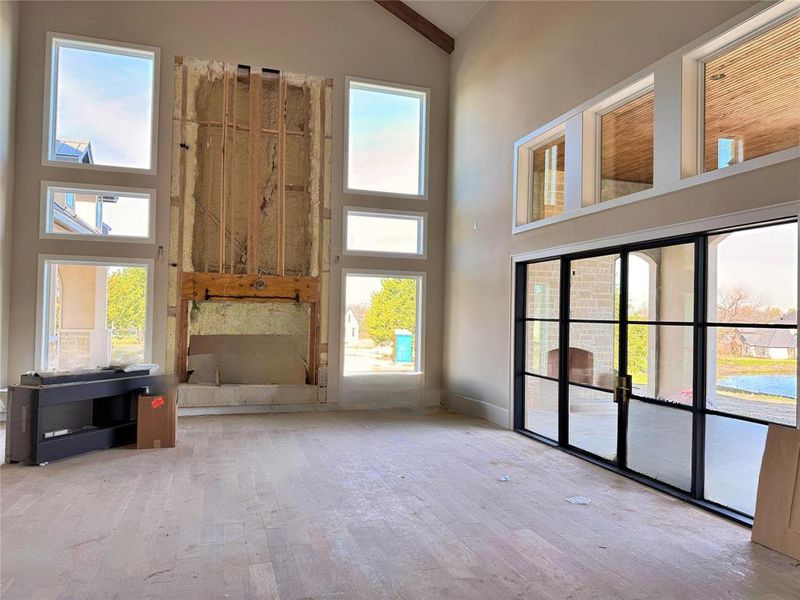 In-progress construction of a new home in , Weston, TX (Image 13).