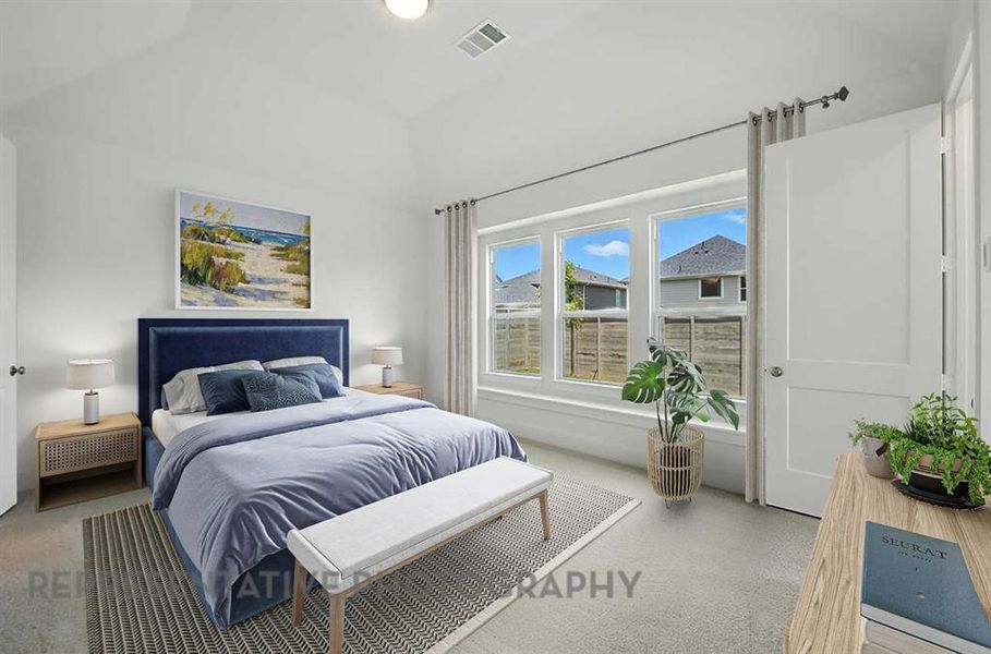Furnished interior view inside a new home in Treeline, Justin (Image 7).