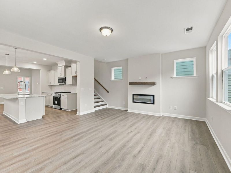 Spacious, unfurnished interior of a new home in Forestville Yard, Knightdale (Image 20).