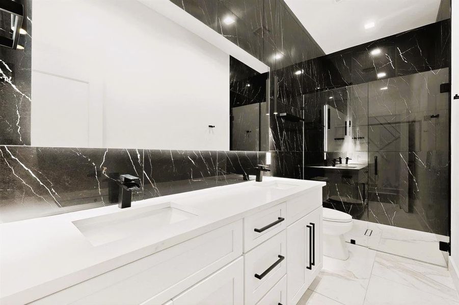 Furnished interior view inside a new home in , Dallas (Image 11). Furnished interior view inside a new home in , Dallas (Image 11).