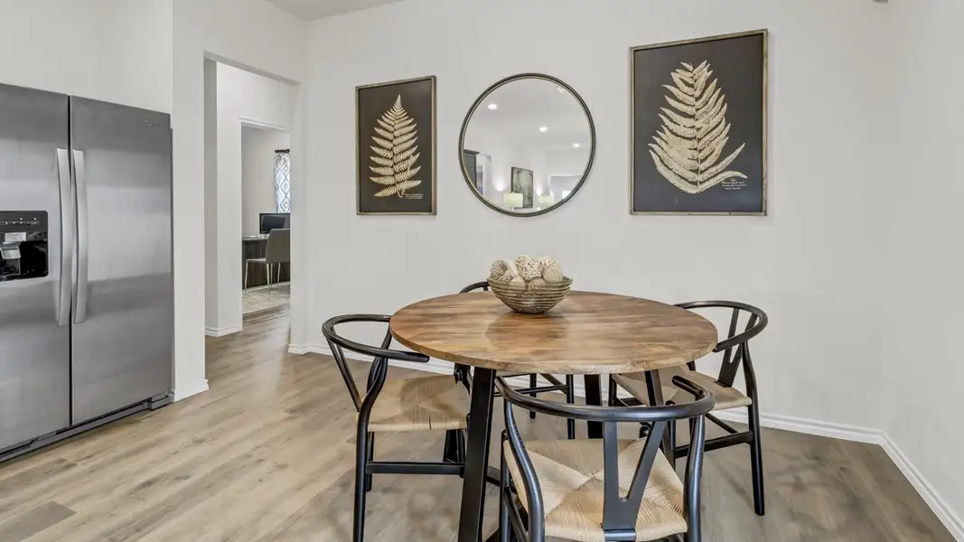 Furnished interior view inside a new home in Wildcat Ranch, Crandall (Image 6).