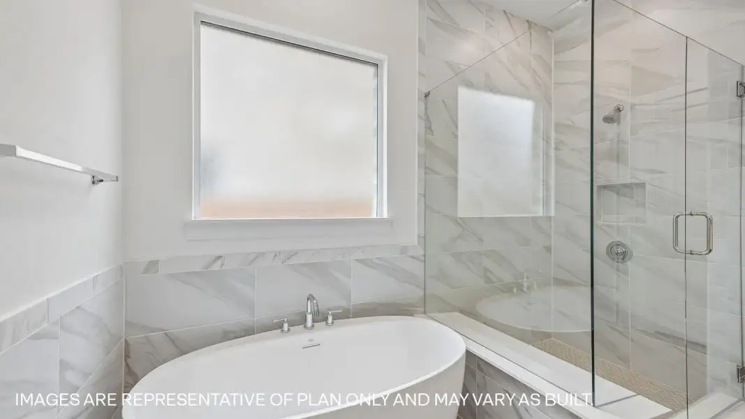 Furnished interior view inside a new home in The Enclave at Bar W Ranch, Leander (Image 11).