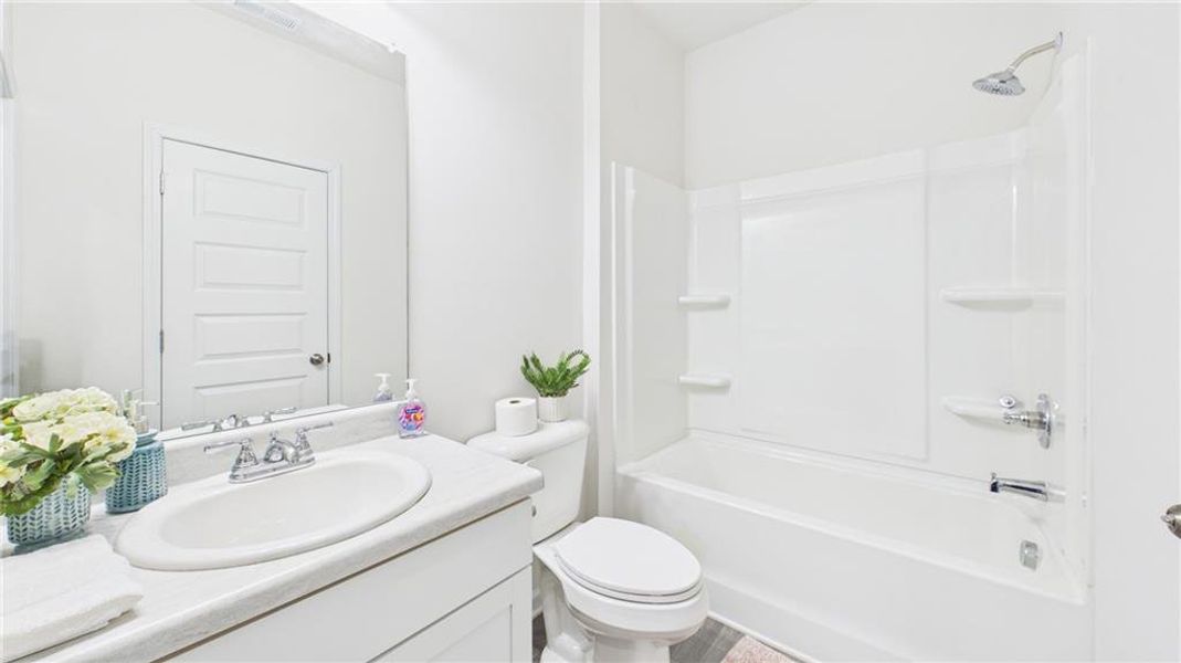 Furnished interior view inside a new home in , Cartersville (Image 16).