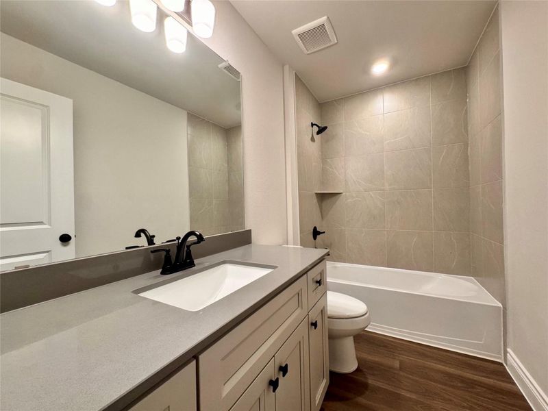 Furnished interior view inside a new home in Lexington Heights, Willis (Image 8).
