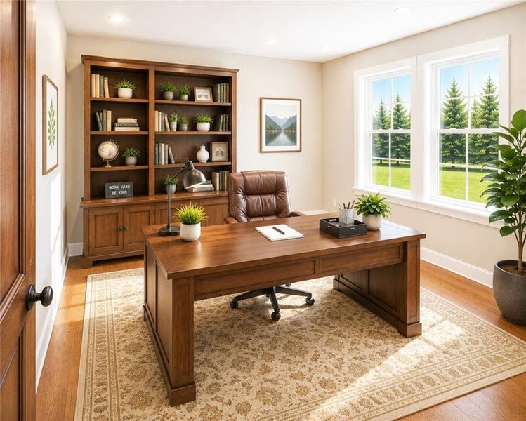Furnished interior view inside a new home in , Emerson (Image 8).