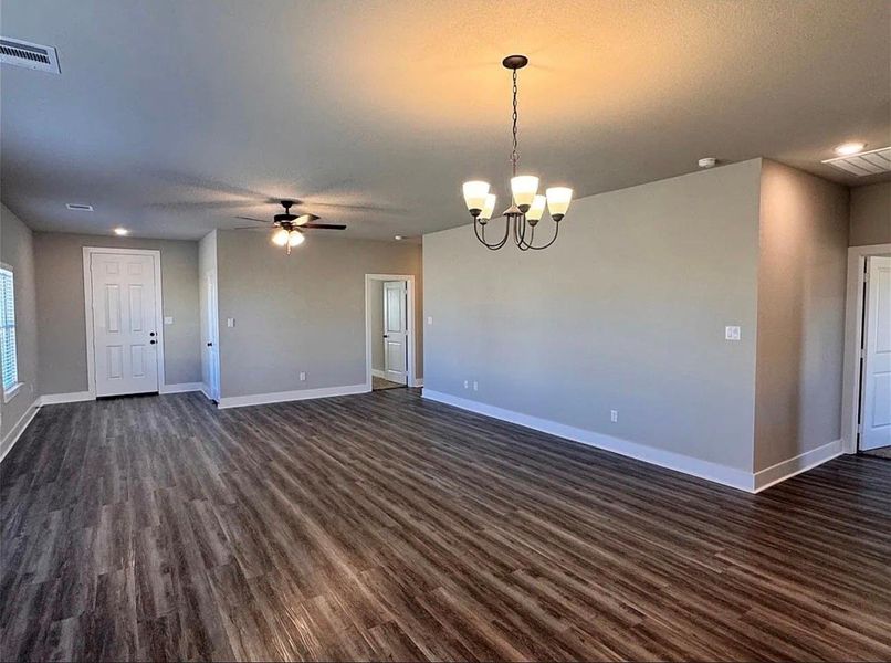 Spacious, unfurnished interior of a new home in , College Station (Image 17). Spacious, unfurnished interior of a new home in , College Station (Image 17).