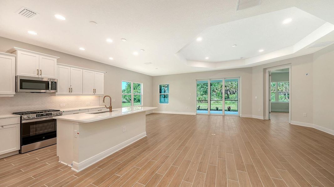 Spacious, unfurnished interior of a new home in Grand Park Real Estate and Homes for Sale in Sarasota, FL - Neal Communities, Sarasota (Image 29).