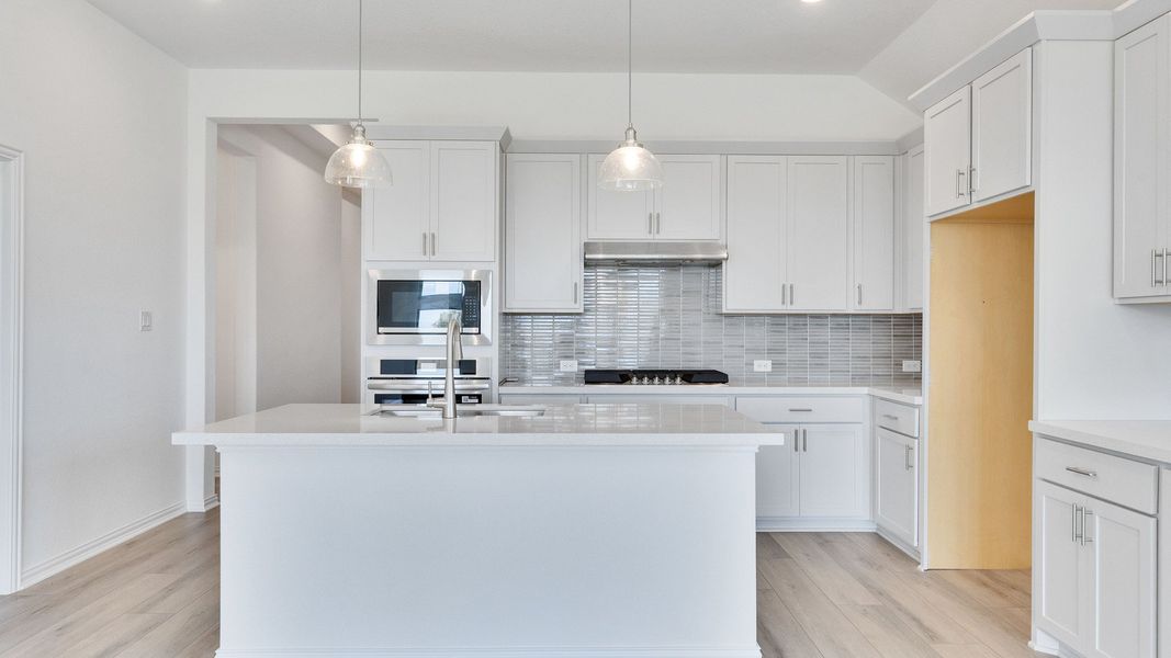 Furnished interior view inside a new home in Carillon, Manor (Image 4). Furnished interior view inside a new home in Carillon, Manor (Image 4).