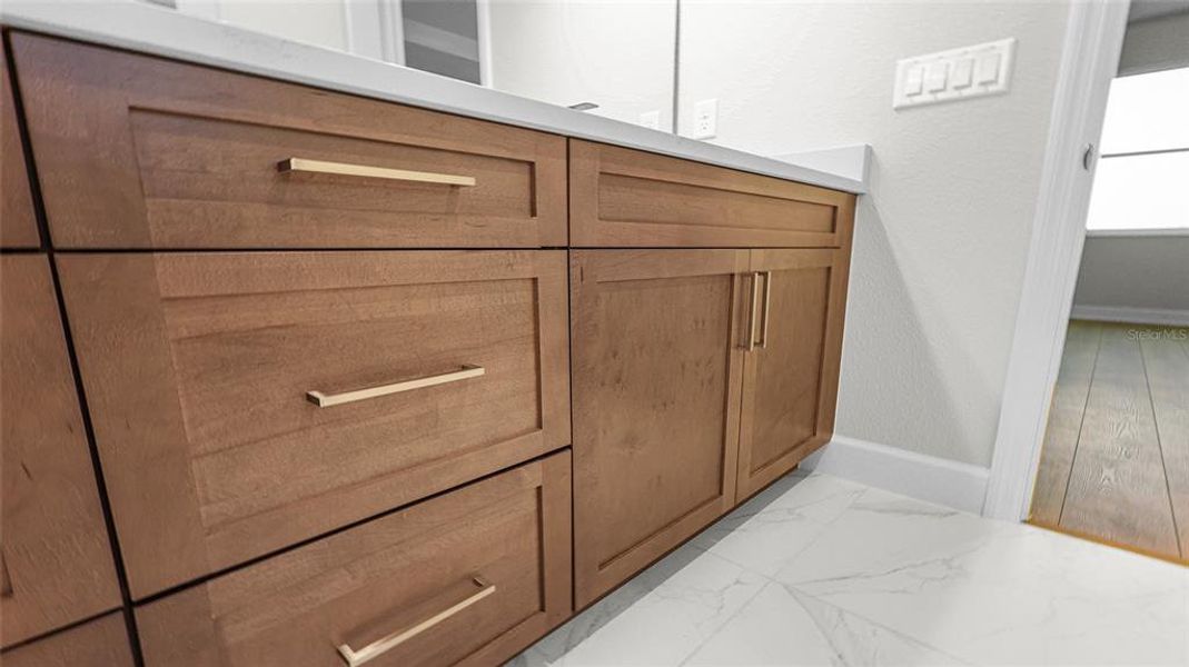 Close-up of interior finishes inside a home in Cresswind at Lake Harris, Tavares (Image 19).
