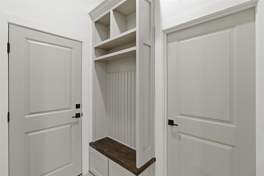 Furnished interior view inside a new home in , River Oaks (Image 10).