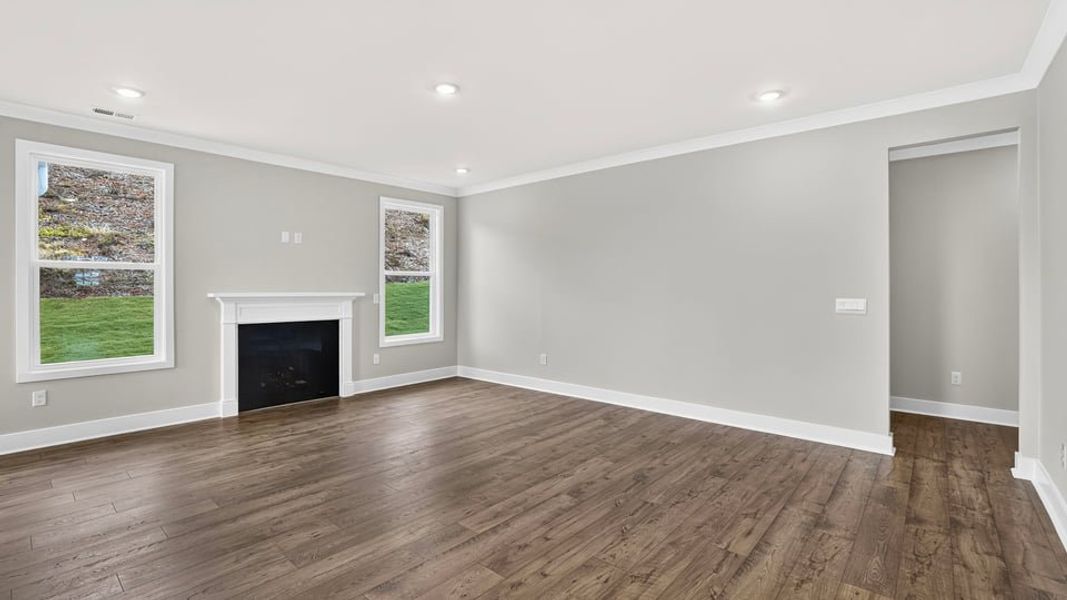 Spacious, unfurnished interior of a new home in Sunset Summits, Spartanburg (Image 25). Spacious, unfurnished interior of a new home in Sunset Summits, Spartanburg (Image 25).