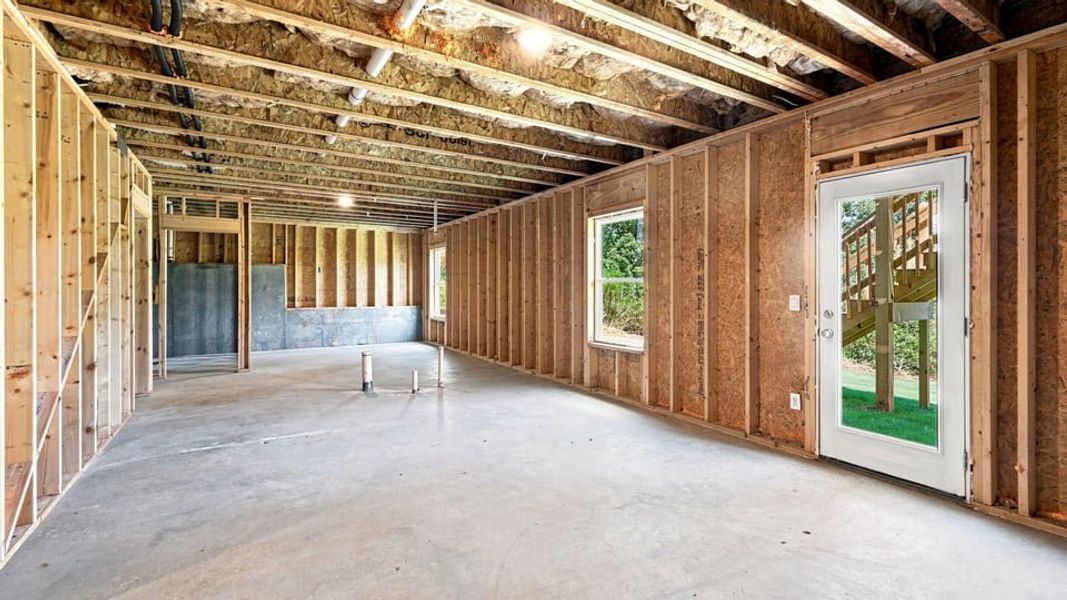 In-progress construction of a new home in Spring Ridge, Anderson, SC (Image 48).