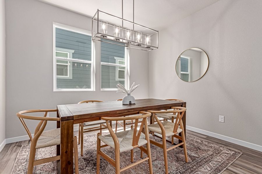 Furnished interior view inside a new home in Arras Park, Thornton (Image 10). Furnished interior view inside a new home in Arras Park, Thornton (Image 10).