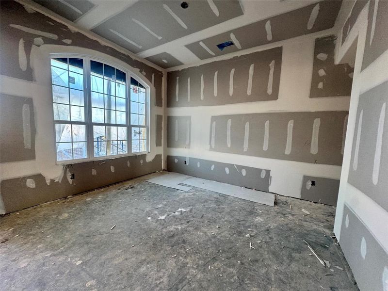 Actual progress of your home.