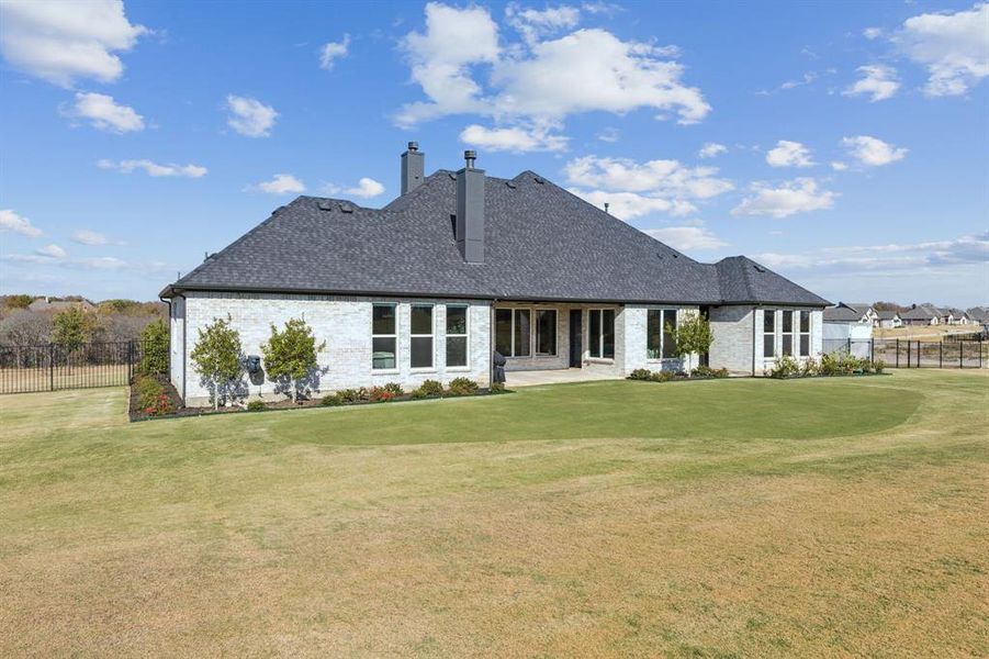 Exterior details and patio area of a home in , Gunter (Image 4). Exterior details and patio area of a home in , Gunter (Image 4).