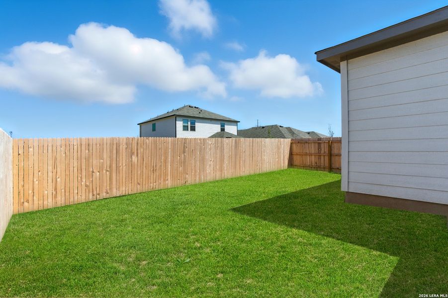 Exterior details and patio area of a home in Davis Ranch, San Antonio (Image 2). Exterior details and patio area of a home in Davis Ranch, San Antonio (Image 2).