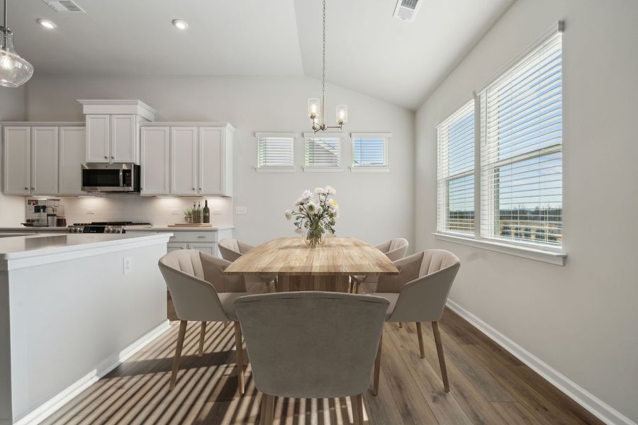 Representative furnished interior of a home built from the The Wallace by Stanley Martin Homes in The Retreat at Laurelbrook, Sherrills Ford (Image 8).