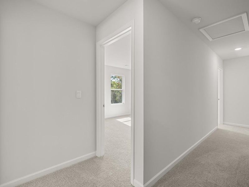 Spacious, unfurnished interior of a new home in Parkside at Carter Grove, Cartersville (Image 42).