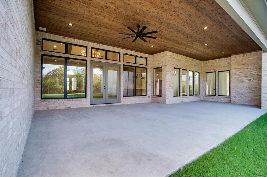 Exterior details and patio area of a home in , Gunter (Image 2). Exterior details and patio area of a home in , Gunter (Image 2).