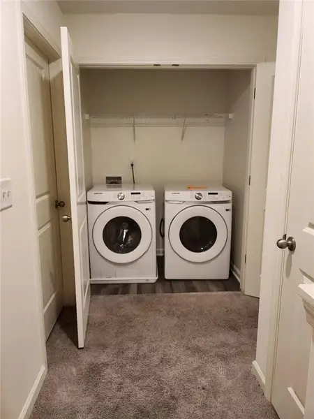 Furnished interior view inside a new home in , Atlanta (Image 5).