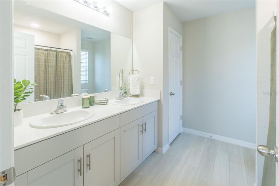 Furnished interior view inside a new home in Pasadena Point, Wesley Chapel (Image 53). Furnished interior view inside a new home in Pasadena Point, Wesley Chapel (Image 53).