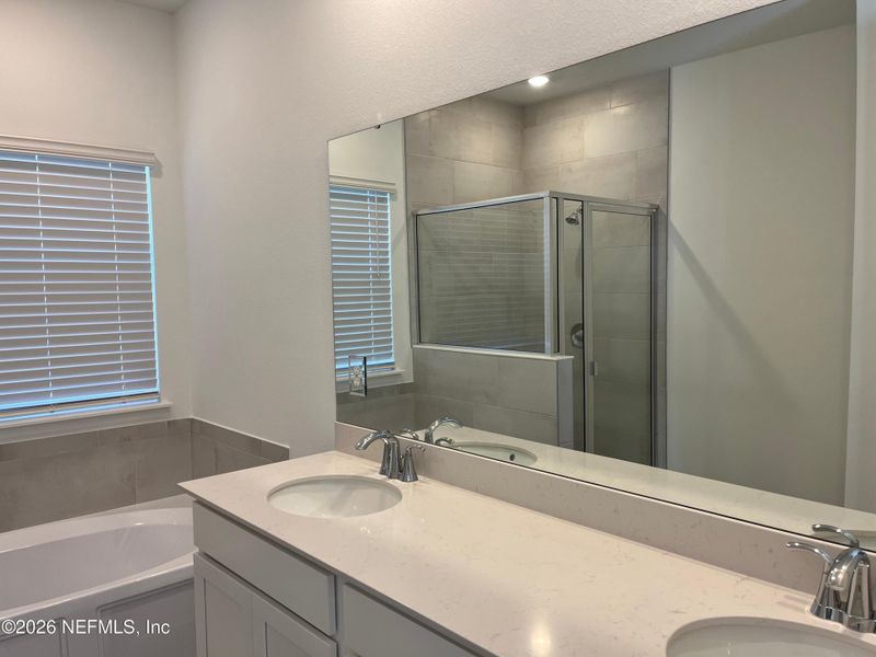 Furnished interior view inside a new home in Silver Falls Single Family at SilverLeaf, St. Augustine (Image 9).