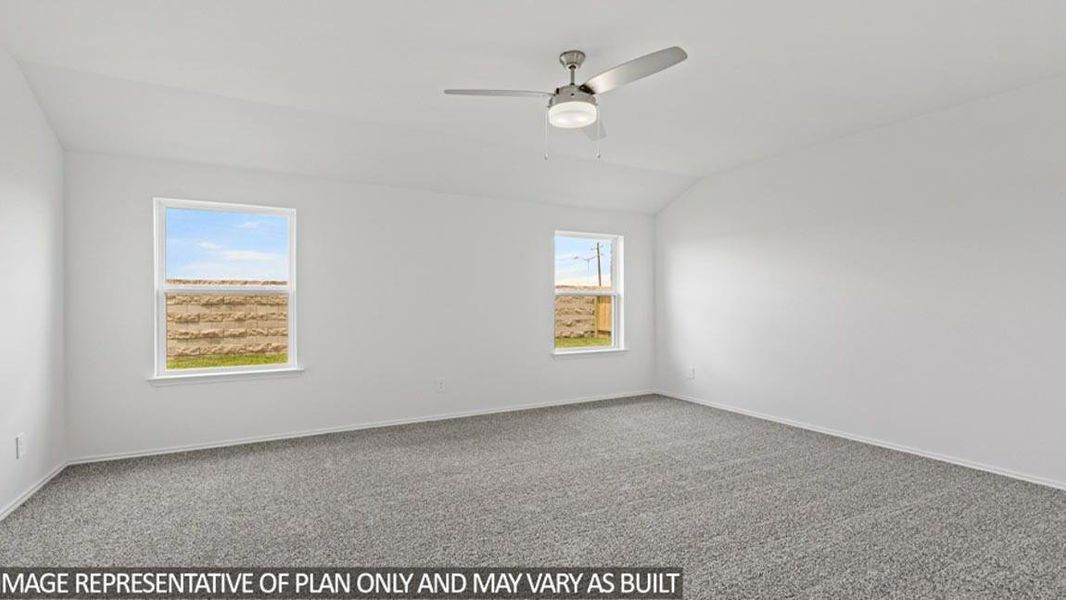 Spacious, unfurnished interior of a new home in Porters Mill, New Caney (Image 16).