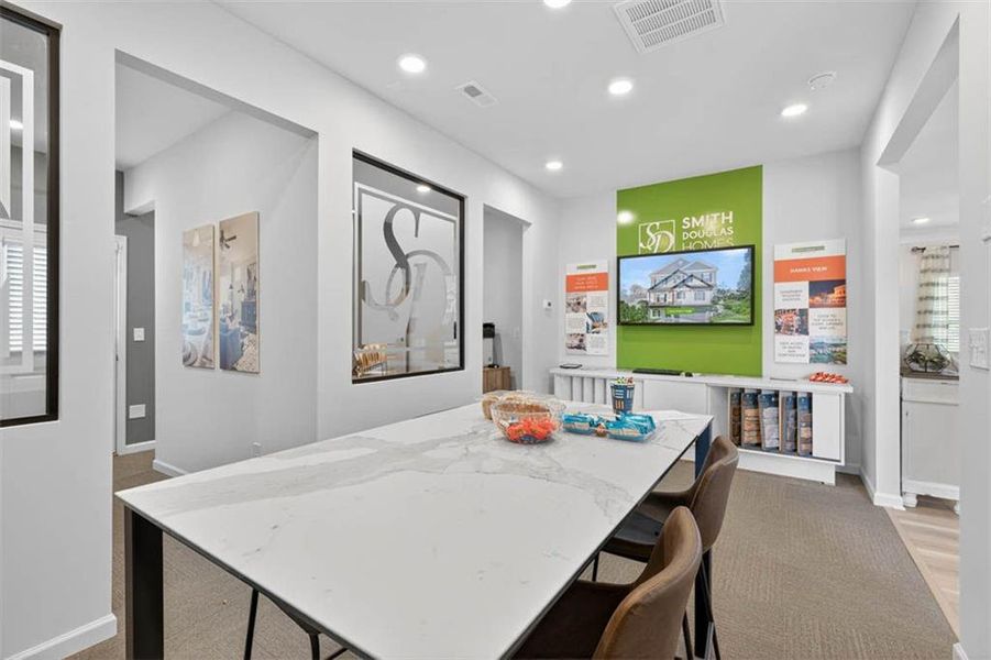 Furnished interior view inside a new home in Laurel Ridge, Rock Spring (Image 34).