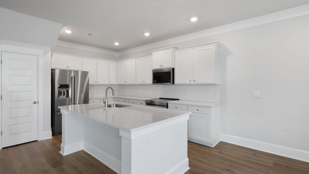 Furnished interior view inside a new home in Sheep Island, Summerville (Image 6).