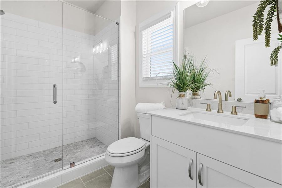 Furnished interior view inside a new home in Promenade at Sawnee Village, Cumming (Image 9). Furnished interior view inside a new home in Promenade at Sawnee Village, Cumming (Image 9).