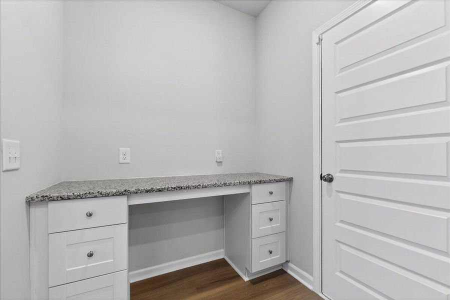Furnished interior view inside a new home in Sweetgrass at Summers Corner, Summerville (Image 17).