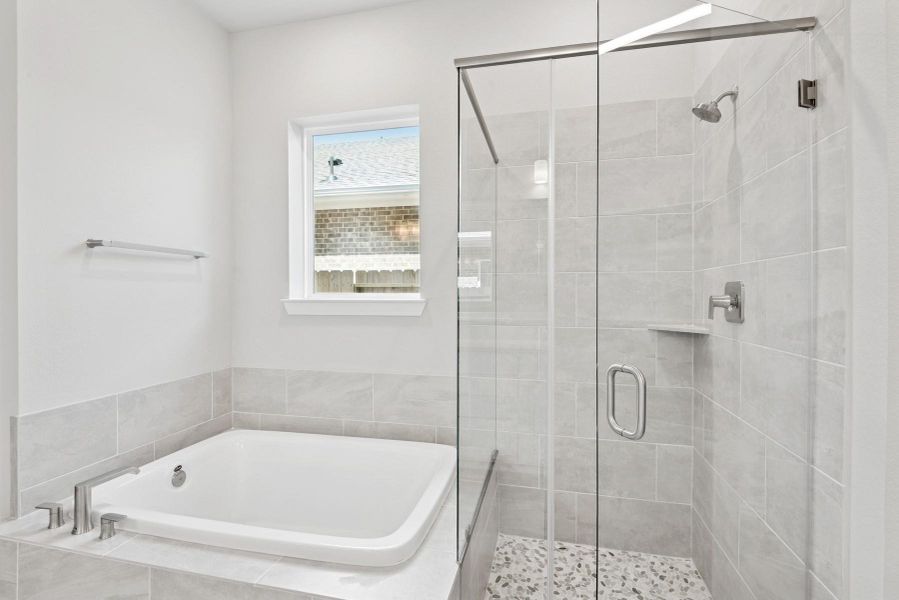 Furnished interior view inside a new home in Riceland 50’ Alley Load Homesites, Mont Belvieu (Image 4).