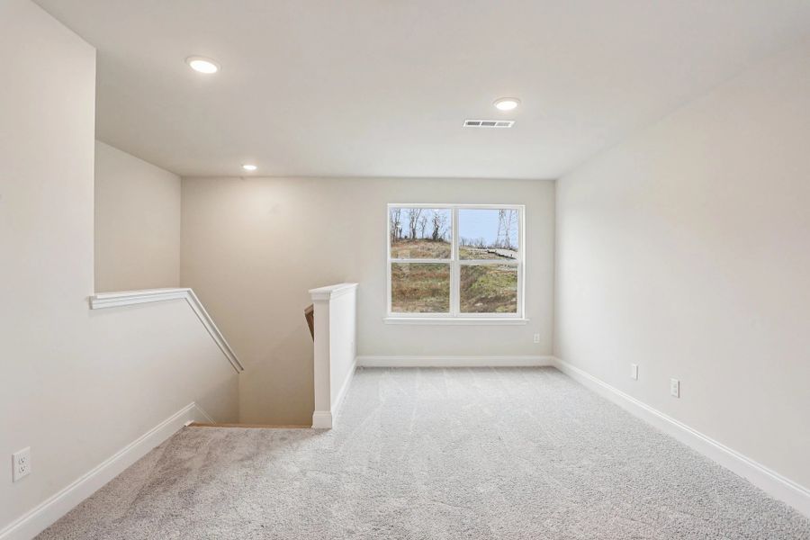 Spacious, unfurnished interior of a new home in Willow Landing, Mount Juliet (Image 27). Spacious, unfurnished interior of a new home in Willow Landing, Mount Juliet (Image 27).