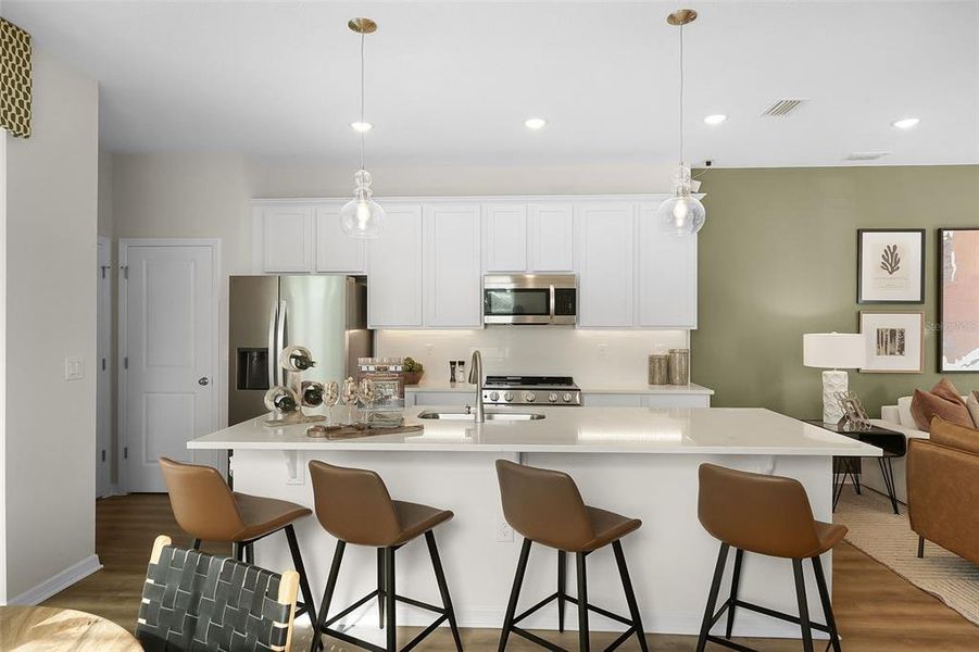 Furnished interior view inside a new home in Delaney Reserve, Deland (Image 51).