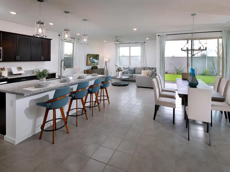 Furnished interior view inside a new home in Paloma Creek - Reserve Series, Surprise (Image 6).