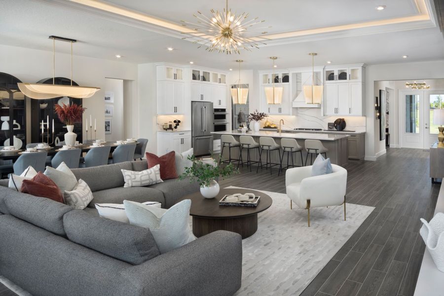 Representative furnished interior of a home built from the Encore by Mattamy Homes in Tradition, Port St. Lucie (Image 10).
