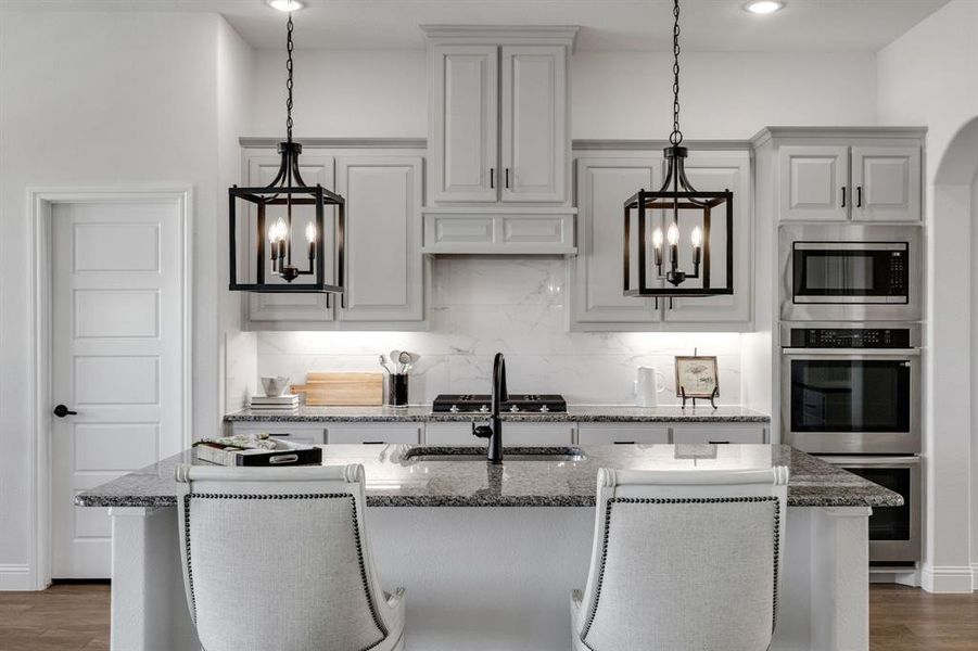 Furnished interior view inside a new home in Lovers Landing, Forney (Image 27).