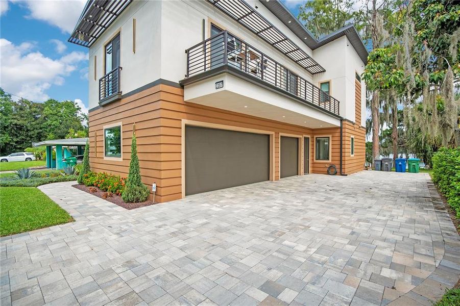 Exterior details and patio area of a home in , Winter Park (Image 26). Exterior details and patio area of a home in , Winter Park (Image 26).