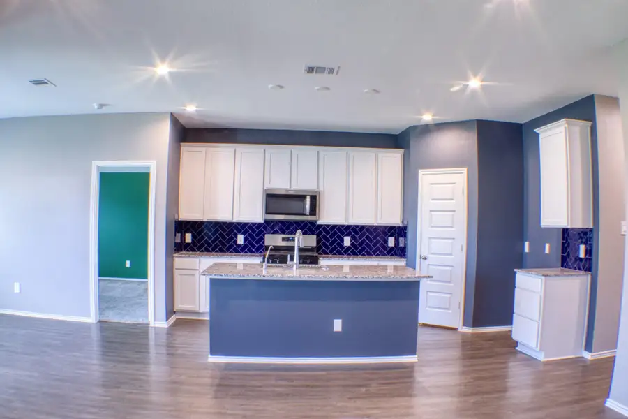 Furnished interior view inside a new home in Central Park, Texas City (Image 6). Furnished interior view inside a new home in Central Park, Texas City (Image 6).