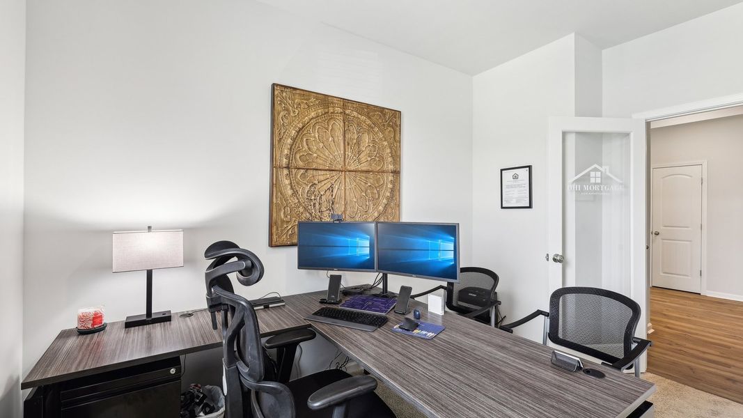 Furnished interior view inside a new home in Woodbridge Glen Single Family, Lebanon (Image 30).