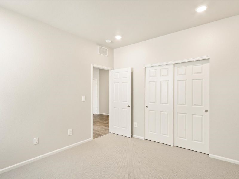 The Cherry Creek floorplan interior image taken at a Meritage Homes community in Northern Colorado.