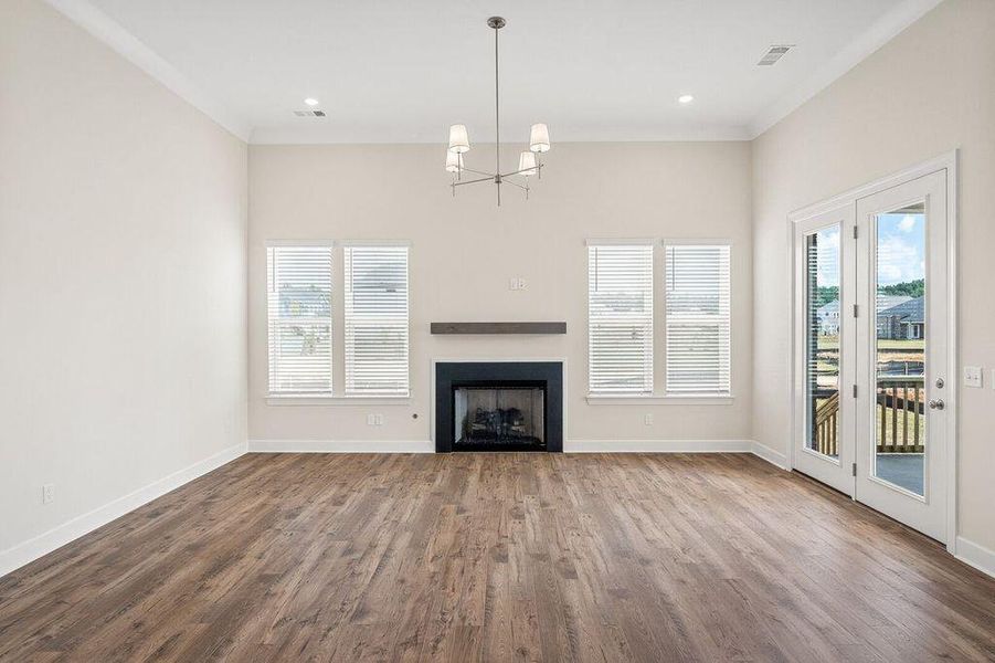 Spacious, unfurnished interior of a new home in Kings River Preserve, Hollywood (Image 15). Spacious, unfurnished interior of a new home in Kings River Preserve, Hollywood (Image 15).