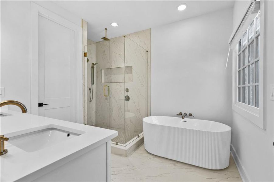 Furnished interior view inside a new home in , Sugar Hill (Image 12).